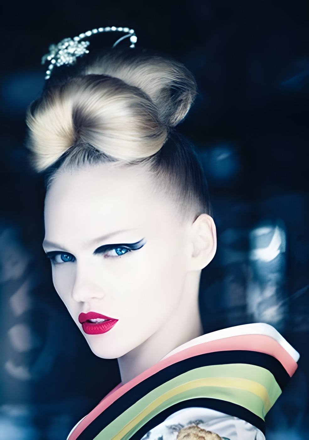Pirelli Calendar 2008 editorial portrait