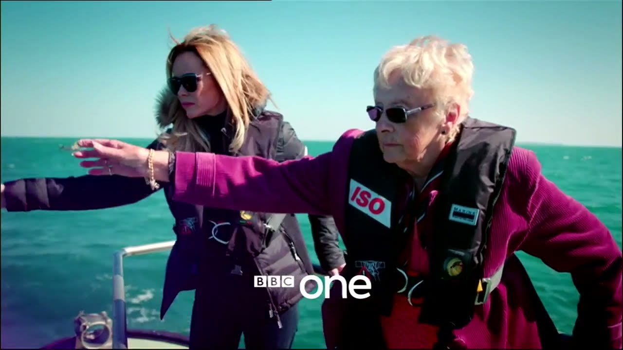 Presenters on a boat in Who Do You Think You Are